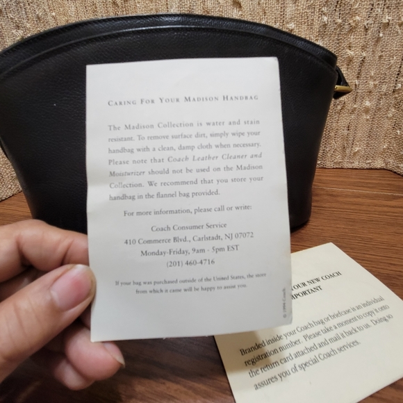 Vintage Coach Luxury Madison Line #4406 Pierre Bag - Picture 4 of 11